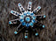 4 Conchos Rhinestone Horse Saddle Western  Star CO57