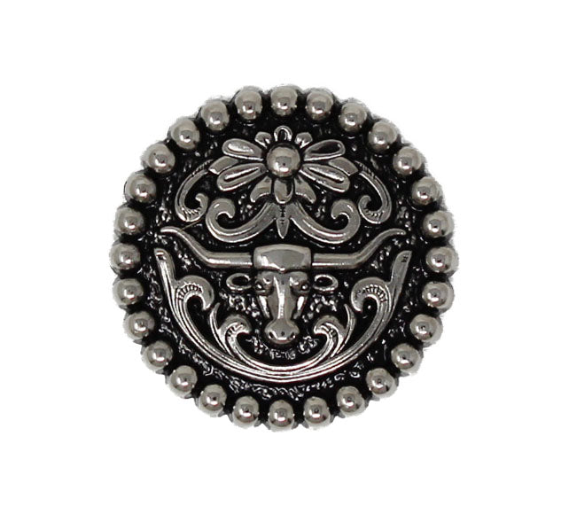 Set of 4 Screw Back Conchos Western Saddle 1-1/4" Co603