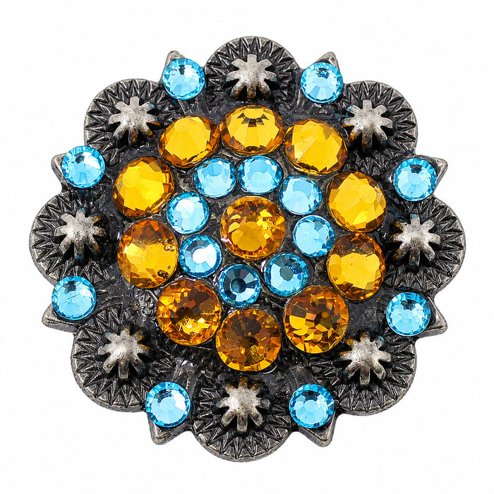 4 Conchos Rhinestone Horse Saddle Western  Berry CO66