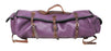 Horse Horse Western Trail Riding Leather Saddle Cantle Bag Purple 102AA23