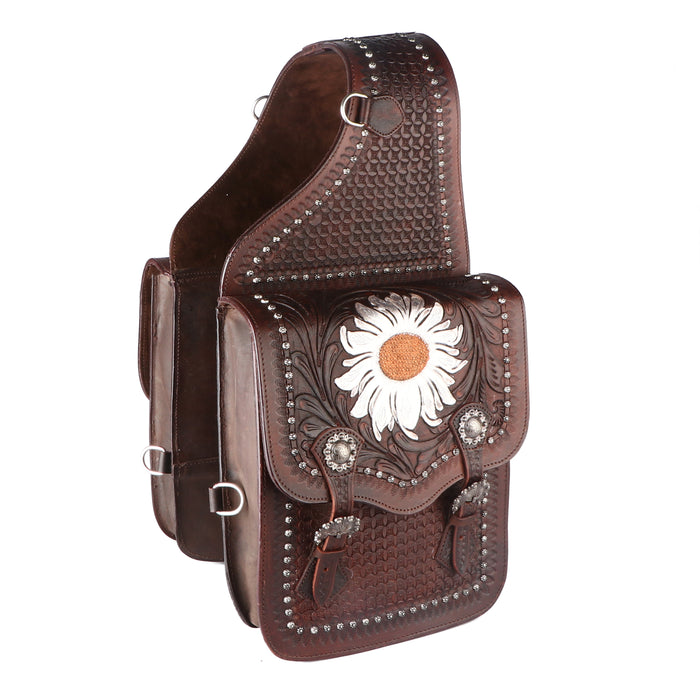 Novelty Vintage Bag Tooled Leather Horse Saddle - Etsy