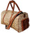 Challenger Handwoven Wool Weekender Leather Duffel Travel Bag 103RTDuffle