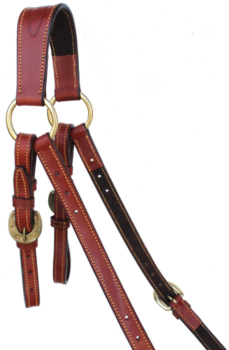 Horse Australian Outrider Leather Martingale Breastplate 110BP325