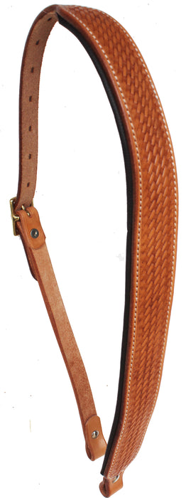 Full Grain 1-3/4" Wide Padded Leather Shoulder Sling Strap 112RTSling