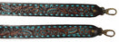 Western Antique Floral Tooled Leather Replacement Shoulder Strap 115FK09