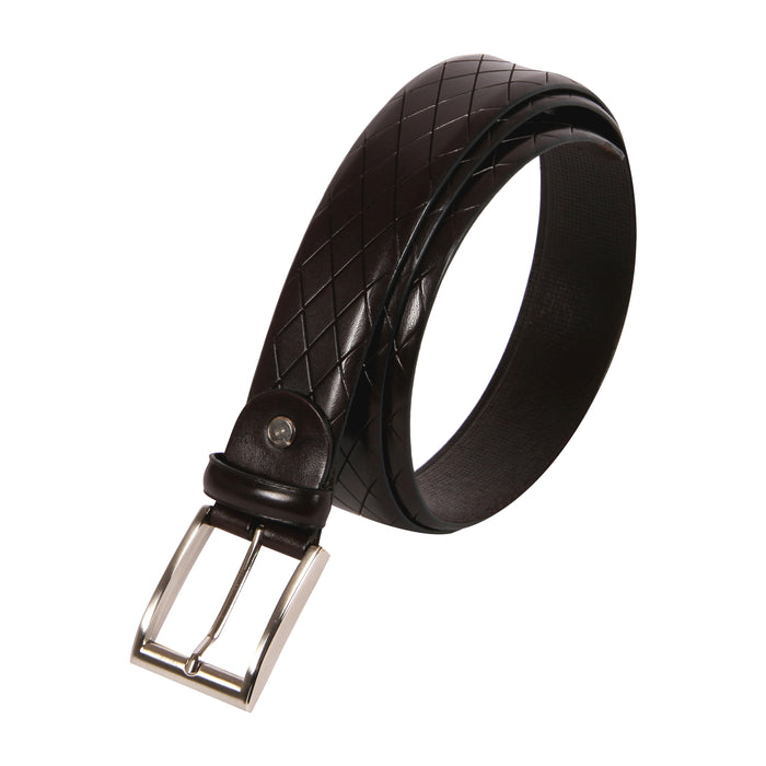 Affilare Men's Genuine Italian Leather Dress Belt  35mm Black Brown Tan 12CFTD13