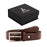Affilare Men's Genuine Italian Leather Dress Belt  35mm Black Brown Tan 12EXB35