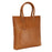 Genuine Full Grain Tan Leather Ladies Hand Bag Tote Gift 12HB001