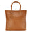 Genuine Full Grain Tan Leather Ladies Hand Bag Tote Gift 12HB001