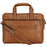 Affilare Genuine Full Grain Leather Laptop Bag Full Grain 17" x 11" Gift 12LB001