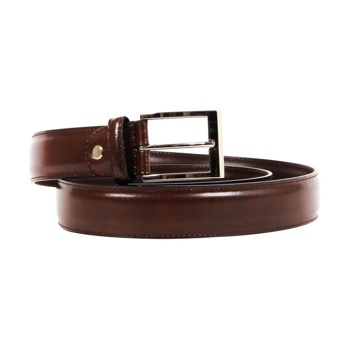 Affilare Men's Genuine Italian Leather Dress Belt  35mm Black Brown Tan 12ST22