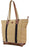 Women's Western Canvas Leather Shoulder Handbag Purse Tote 17AA01