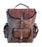 Challenger Leather Backpack Multipurpose Travel Bag Casual Brown 18AA07