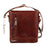 Adam Burk Unisex Small Multipurpose Leather Shoulder Crossbody Travel Bag 18ABP2BR