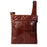 Adam Burk Unisex Small Multipurpose Leather Shoulder Crossbody Travel Bag 18ABP7BR