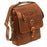 Adam Burk Unisex Small Multipurpose Leather Shoulder Crossbody Travel Bag 18ABP9BR
