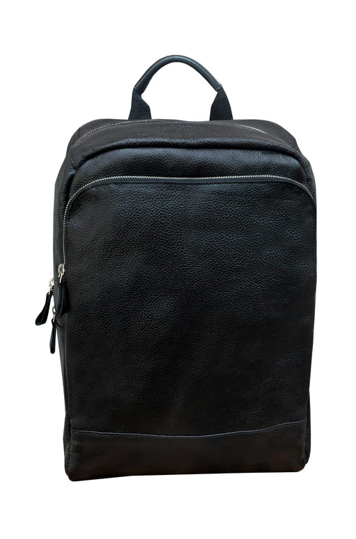 asos smart leather backpack La Mre Luxe Petite Black the La Mre petite has got you covered Full-Grain Pebbled Leather Casual Travel