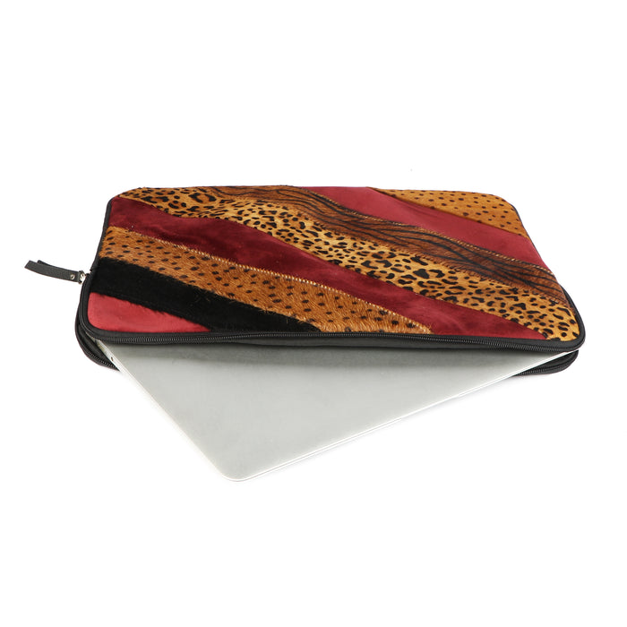 15" Premium Full-Grain Leather Laptop Protective Sleeve 18BTLaptopSleeve