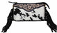 Leather & Cowhide Western Floral Tooled Leather Crossbody Shoulder Bag 18RAH30BK