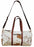Western Cowhide Tan Leather Travel Weekender Carry-On Duffle Gym Bag 18RTD01