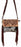 Women's Cowhide Western Sunflower Tooled Leather Shoulder Purse Handbag 18RTH04