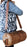 100% Full Grain Vintage Leather Sports Bag Travel Weekender Bag Duffle 8TS01TN