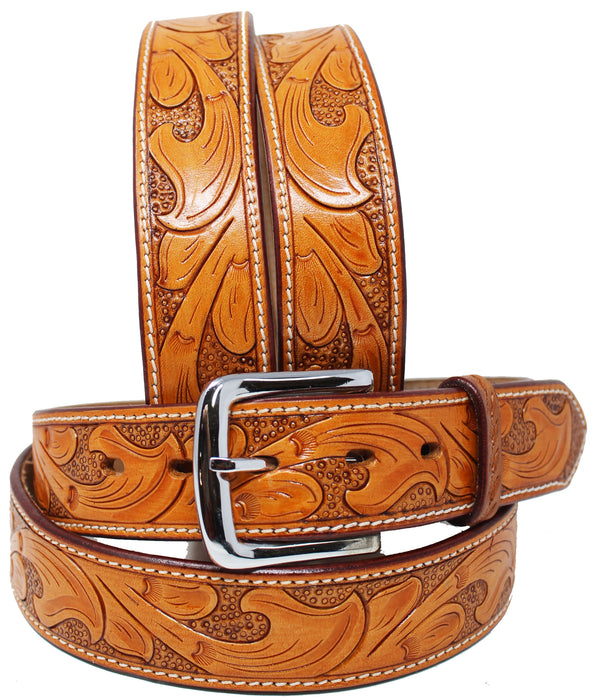 ProRider Western Heavy Duty Men's Genuine Leather Belt 2640RS