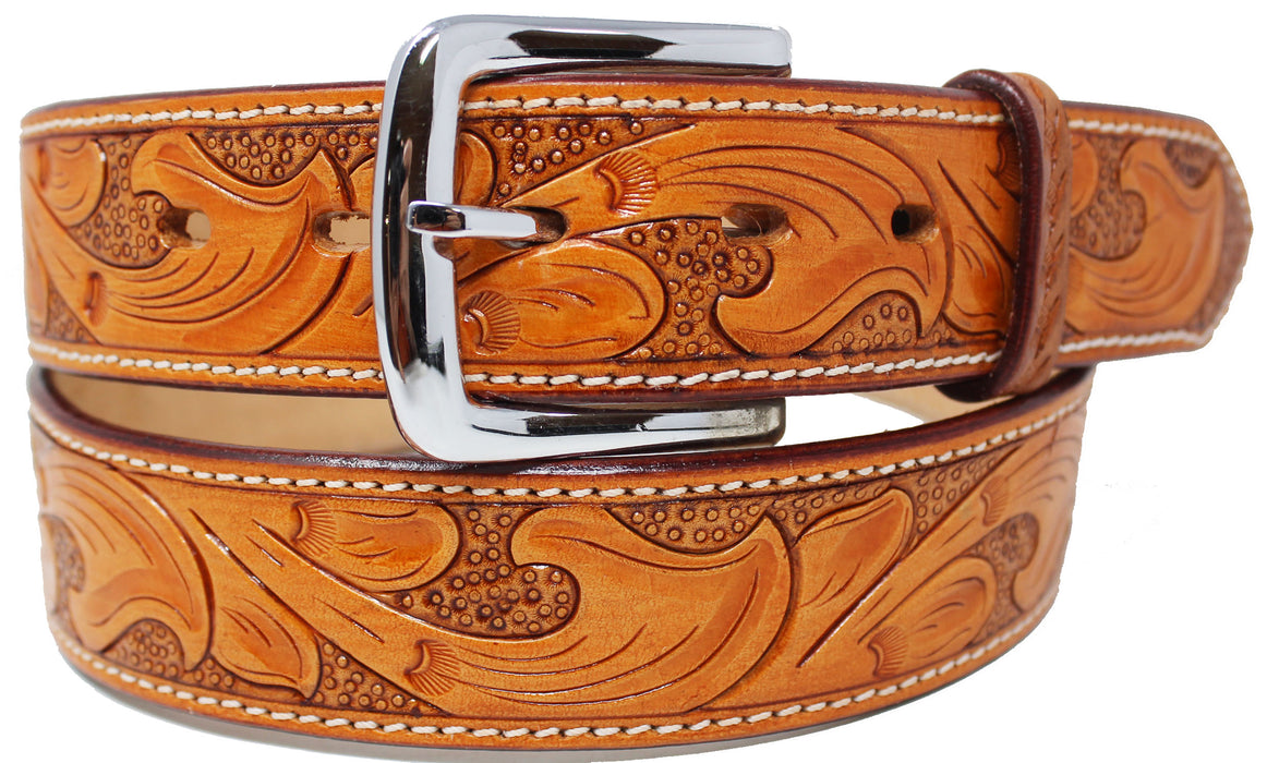 ProRider Western Heavy Duty Men's Genuine Leather Belt 2640RS