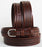 Western RANGER Tooled Leather BELT Hand Basketweave 26Ranger12