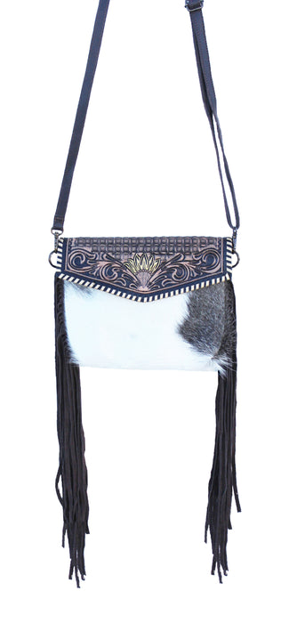 Bags, Genuine Cowhide Fringe Purse Western Fashion