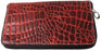 Challenger Women's Western Gator Print Leather Clutch Wallet 27RT01