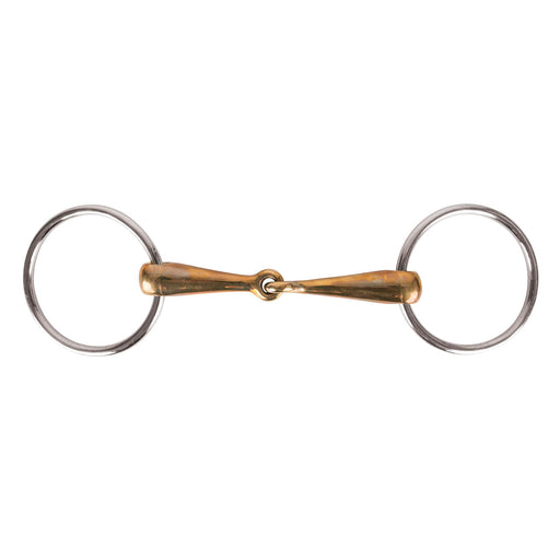 Challenger Loose Ring Copper 4-1/2" Mouth Snaffle Horse Bit 35492A