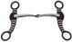 Sweet Iron Silver 5-1/8" Snaffle Copper Mouth Stock Horse Bit Cheeks 6" 3561