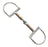 Horse 5" Mouth Broken Snaffle Horse Bit w/ Copper Rollers 35626C