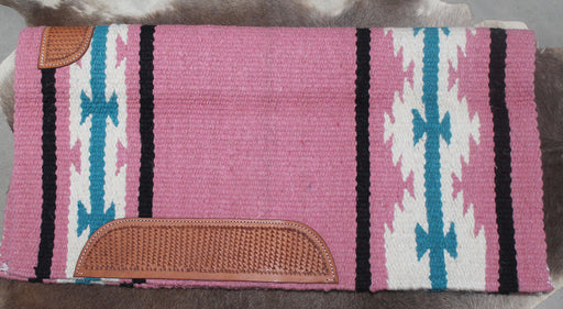 34x36 Horse Wool Western Show Trail SADDLE BLANKET Rodeo Pad Rug  36138