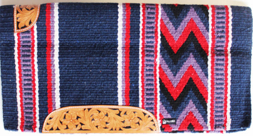 34x36" Horse Western Show Trail Wool SADDLE BLANKET Rodeo Pad Rug TACK 36310C