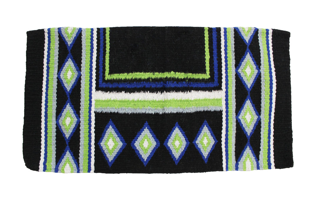 34x36 Horse Wool Western Show Trail SADDLE BLANKET Rodeo Pad Rug  36351