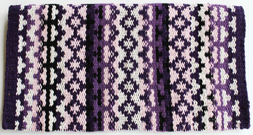 34x36 Horse Wool Western Show Trail SADDLE BLANKET Pad Purple 36393