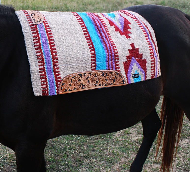 34x36 Horse Wool Western Show Trail SADDLE PAD Rodeo blanket 38118
