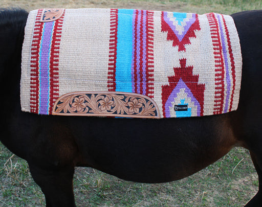 34x36 Horse Wool Western Show Trail SADDLE PAD Rodeo blanket 38118