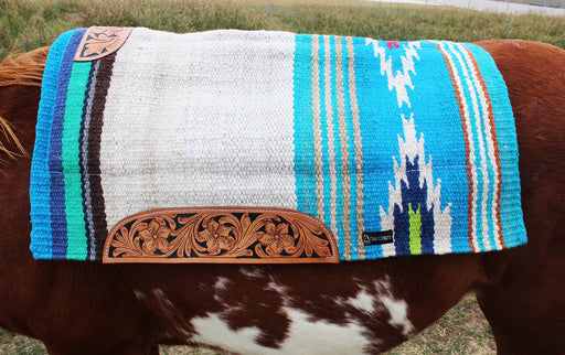 34x36 Horse Wool Western Show Trail SADDLE PAD Rodeo blanket 38123