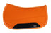 Challenger 28" x 30" Western Quilted Fleece Padded Saddle Pad Orange 39100