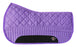 Western Horse SADDLE PAD 27X32  DOUBLE BACK FLEECE LINED PURPLE 39103