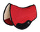 Challenger 28" x 30" Western Quilted Fleece Padded Barrel Saddle Pad Red 39107