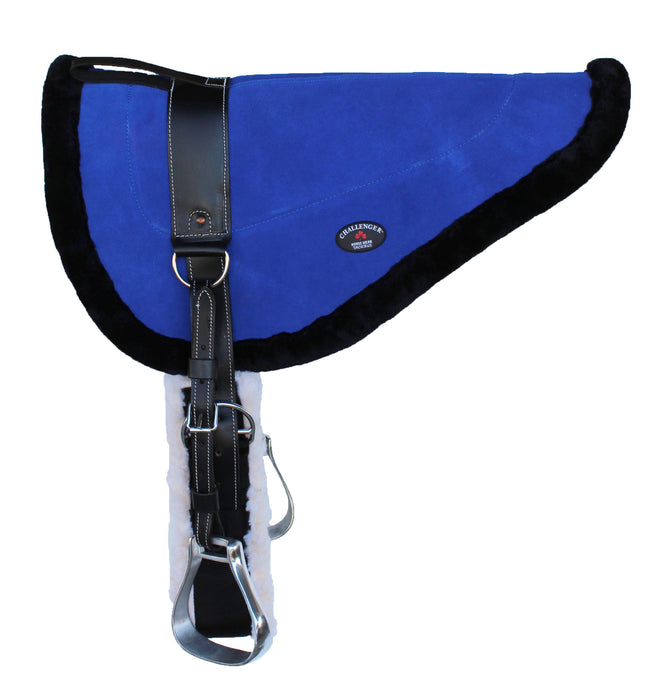 Horse SADDLE PAD Western Suede Leather Bareback Stirrups 39148-153