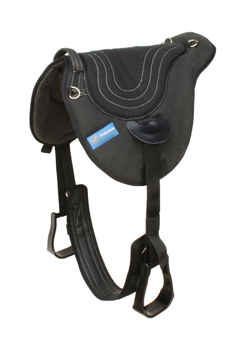 Horse Western Suede Neoprene Anti-Slip Bareback Saddle Pad Stirrups 39192BK