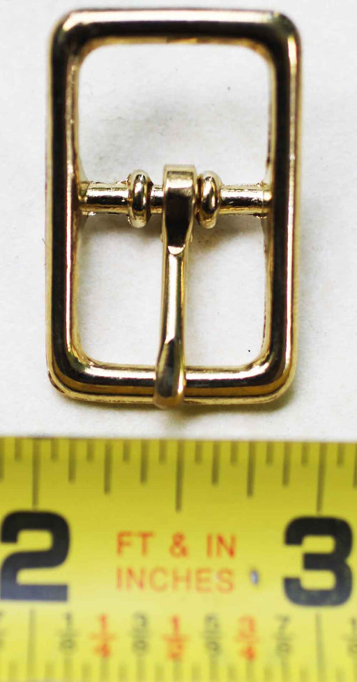 LOT of 5 5/8" Center Bar Solid Brass Buckle Belt Dog Collar Bridle Bag 40342