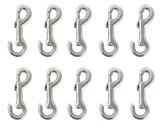 4-1/4" Zinc Plated Open Ended Trigger Bolt Snaps for Horse Trailer, Outdoors 40387