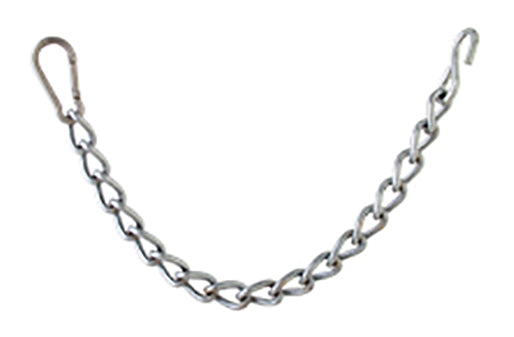 9-1/2" Long 3.5mm Zinc Plated Single Chain Curb Strap 403CurbChain