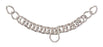 9-1/2" Long 3.5mm Zinc Plated Single Chain Curb Strap 403CurbChain